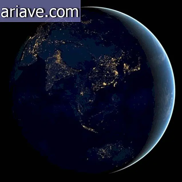 NASA menangkap gambar Bumi yang menakjubkan di malam hari