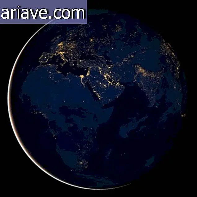 NASA tar fantastiske bilder av jorden om natten