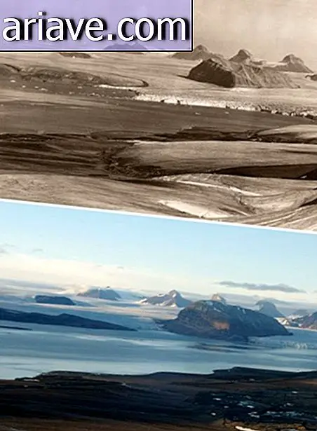 Need fotod kajastavad Arktika saja aasta pikkuseid kliimamuutusi