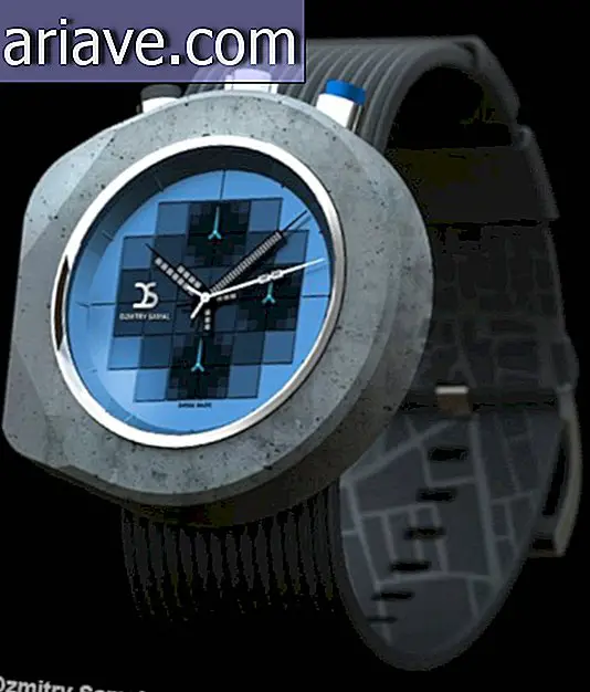 Brutalist Watch: наручний годинник з бетону