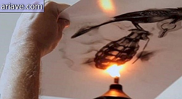 Flăcări și funingine: uitați-vă la activitatea amețitoare a acestui artist talentat