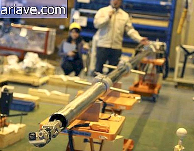Slangeformet robot for å inspisere Fukushima kjernekatastrofe
