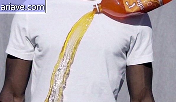 Şaşırtıcı: Silika Tişört her türlü sıvıyı püskürtebilir