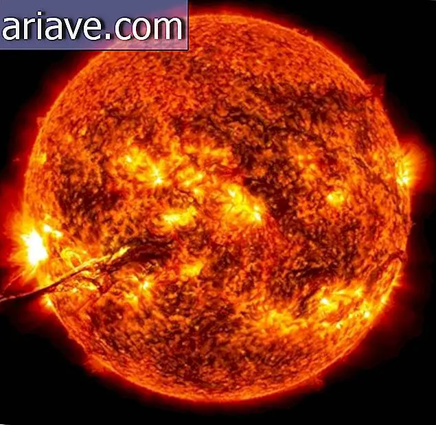 NASA geeft beelden weer van ongekende zonnevlammen