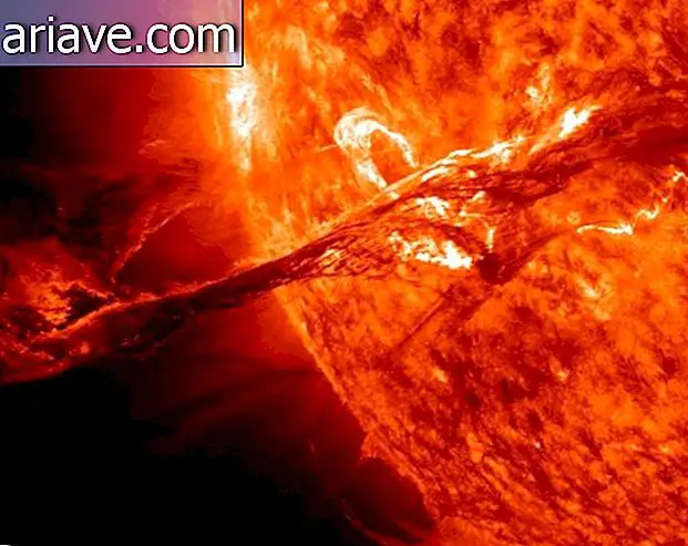 NASA geeft beelden weer van ongekende zonnevlammen