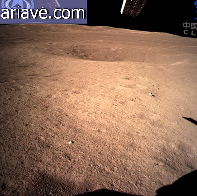 จีนเผยแพร่ภาพถ่ายแรกที่ถ่ายในด้านที่ซ่อนของดวงจันทร์