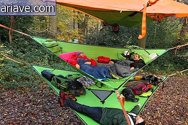 Tentsile: giải pháp cho những người muốn cắm trại mà không ngủ trên mặt đất [bộ sưu tập]