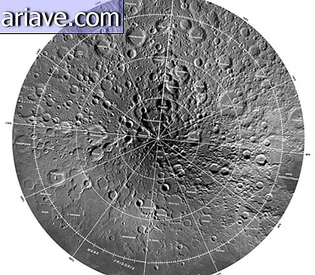 Imaginile de lună nouă vă permit să explorați în detaliu suprafața satelitului