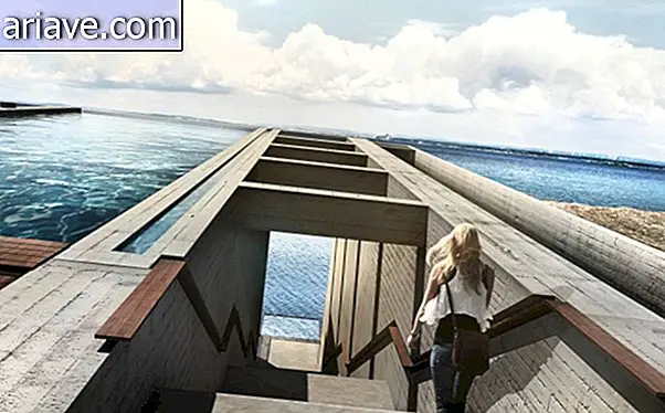 Відкрийте для себе підземний будинок з басейном на даху та чудовим видом на море