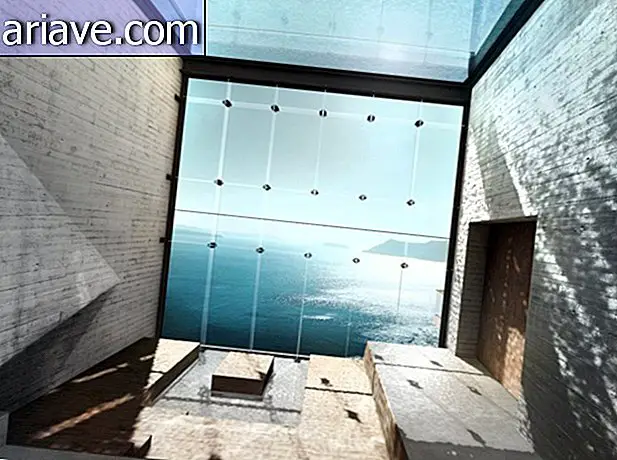 Відкрийте для себе підземний будинок з басейном на даху та чудовим видом на море