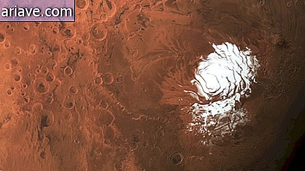 Mars pôle sud
