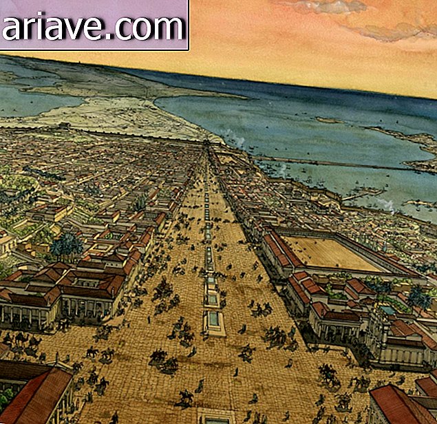Oude metropool van Alexandrië