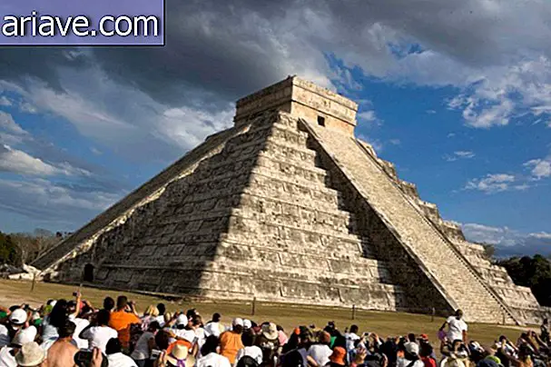 Chichén Itzá pendant l'équinoxe