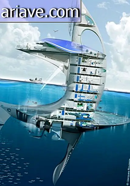 SeaOrbiter: ang lab na naghahanap ng science fiction [mga imahe]