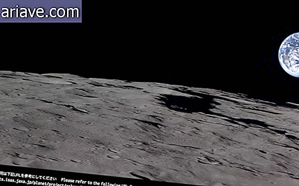 Das Aufsteigen der Erde vom Mond ist beeindruckend