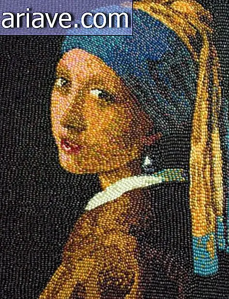 Künstler schafft erstaunliche Bilder mit Tausenden Gummibonbons