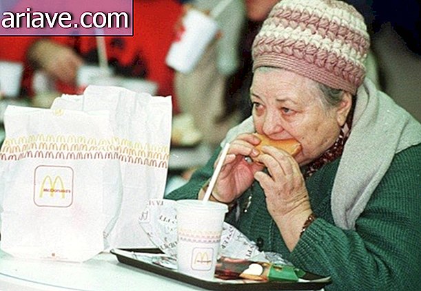Inhuldiging van McDonald's in Rusland in 1990 was bijna een historisch monument