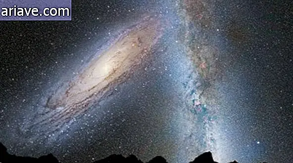 Galaktischer Aufprall: Andromeda and Milky Way Collision Course