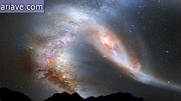 Galaktische Auswirkungen: Andromeda und Milky Way befinden sich auf Kollisionskurs