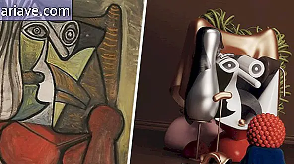 Sanatçı Picasso'nun eserlerini şaşırtıcı 3D heykellere dönüştürüyor