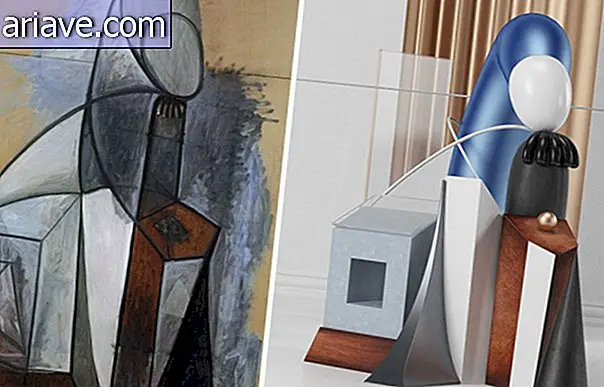Artysta zamienia dzieła Picassa w niesamowite rzeźby 3D