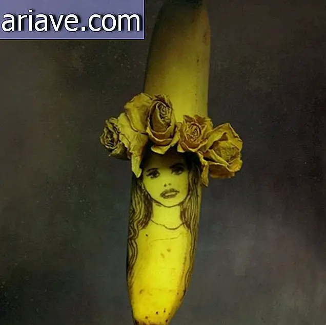 Eläkää luovuus! Taiteilija tekee fantastisia kuvia banaaneista
