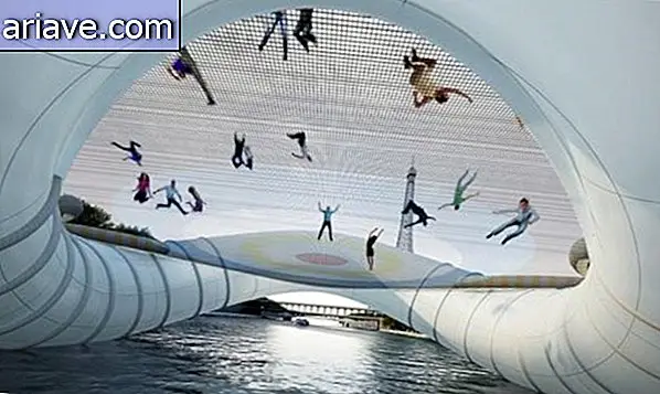 Ý tưởng không biết gì hoặc không biết gì: cầu trampoline
