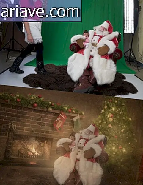 God Photoshop: Julen til syke barn transformeres til magiske scener