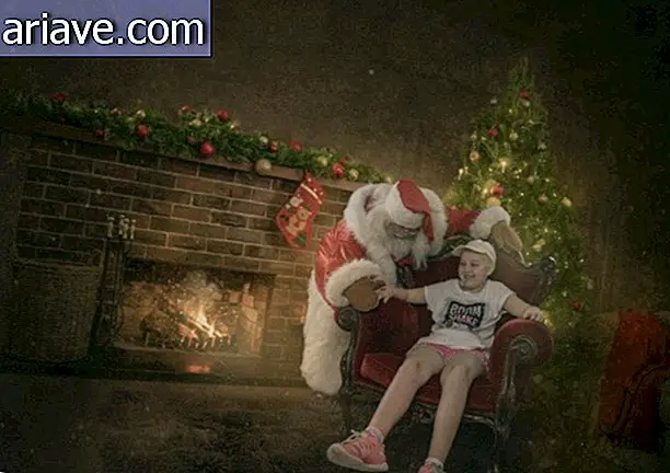 God Photoshop: Julen til syke barn transformeres til magiske scener