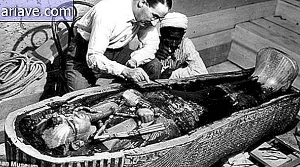 Firavun'un cesedi Kasım 1922'de Howard Cartes tarafından bulundu.