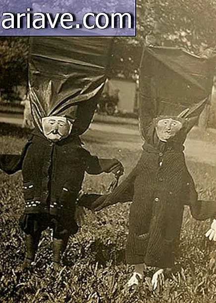 44 bizarre foto's die bewijzen dat Halloween ooit te eng was