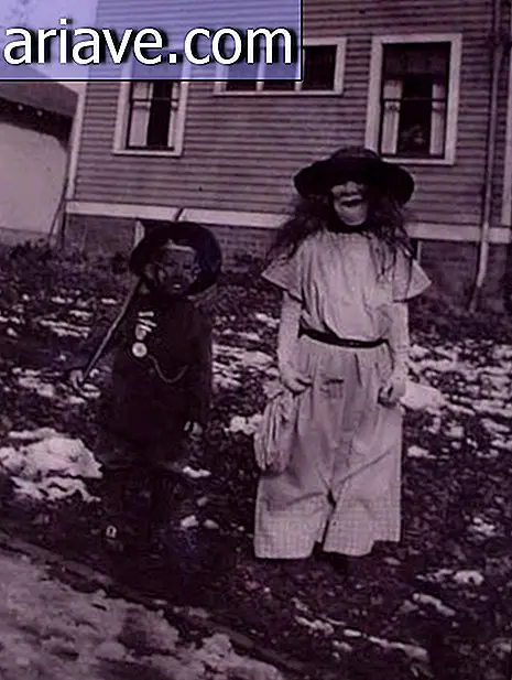 44 fotos extrañas que prueban que Halloween una vez fue demasiado aterrador