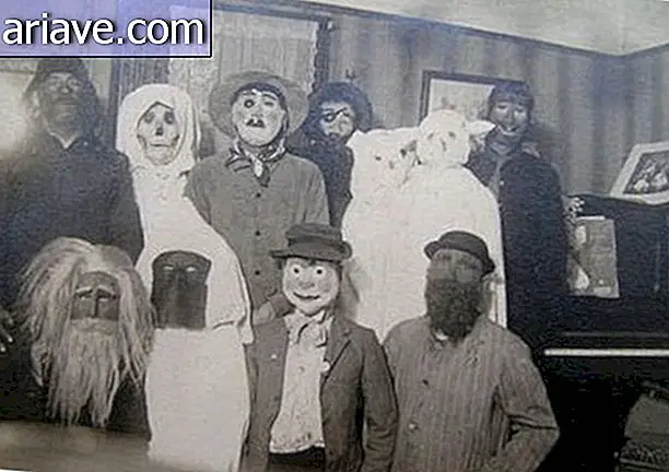 44 bizarr fénykép, amely bizonyítja, hogy a Halloween valaha is ijesztő volt