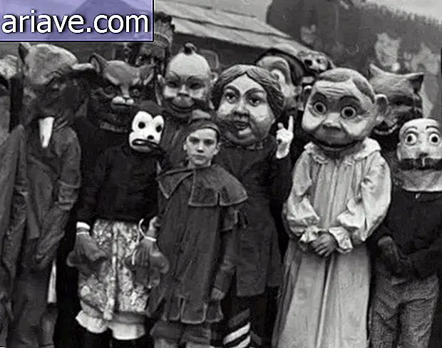 44 veidrat fotot, mis tõestavad, et Halloween oli kunagi liiga hirmutav