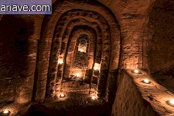 Čudežna dežela: Burrow, ki vodi v podzemni srednjeveški tempelj