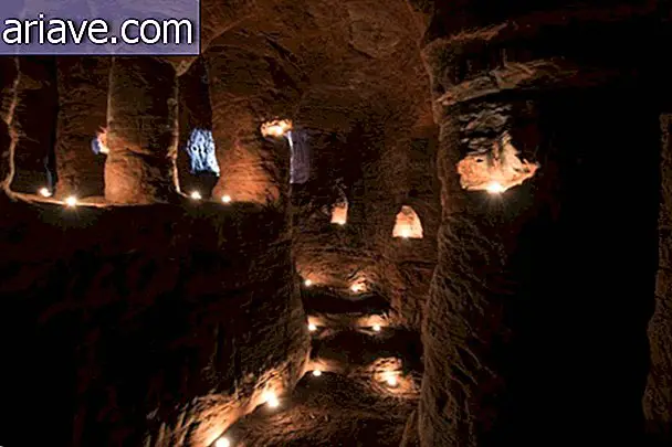 Страна чудес: Нора, ведущая в подземный средневековый храм