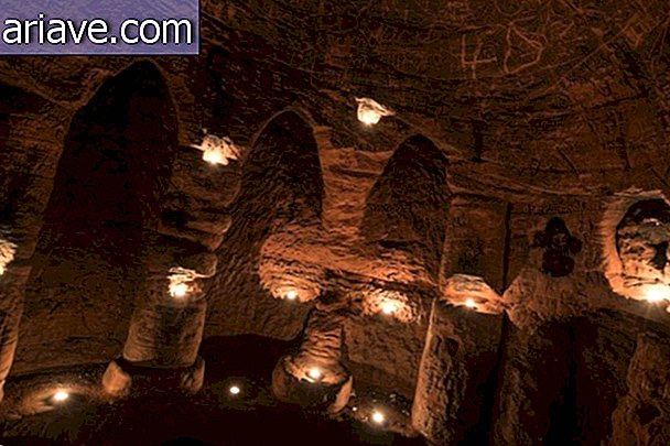 Страна чудес: Нора, ведущая в подземный средневековый храм