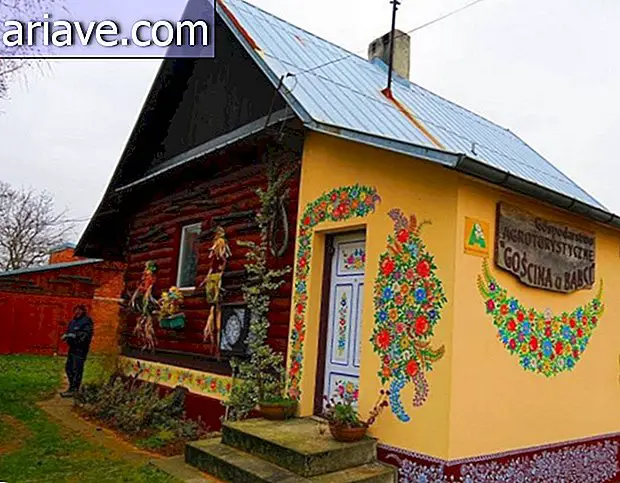 Tämä puolalainen kylä näyttää tulleen sadusta