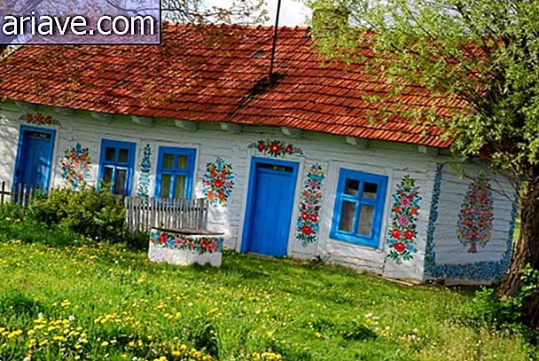 Tämä puolalainen kylä näyttää tulleen sadusta