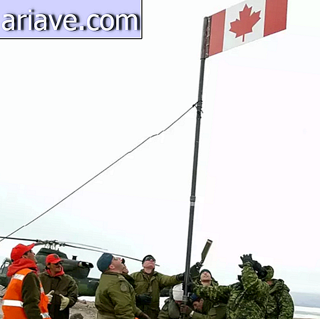 Canadezen vallen Hans Island binnen