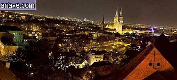 Zagreb at night