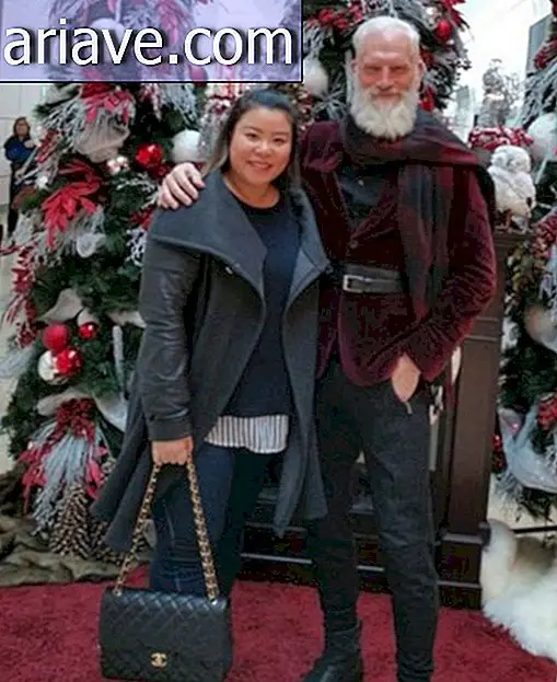 Meet the most fashionable Santa Claus in the world