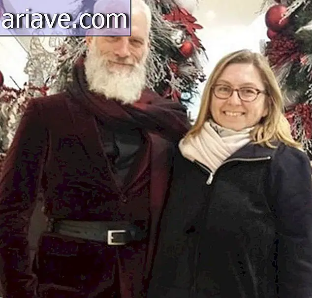 Meet the most fashionable Santa Claus in the world