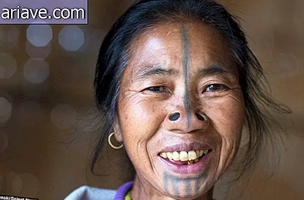 Ugotovite, zakaj te ženske nosijo spomladi in tetovaže za obraz