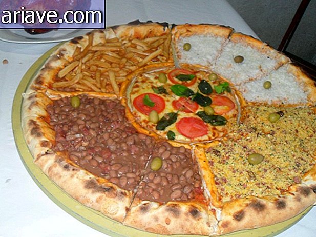 No exaggeration: these are the most monstrous pizzas you'll ever see.