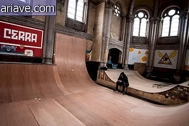 Check out the centennial church that has become an amazing skate park