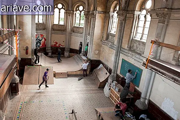 Check out the centennial church that has become an amazing skate park