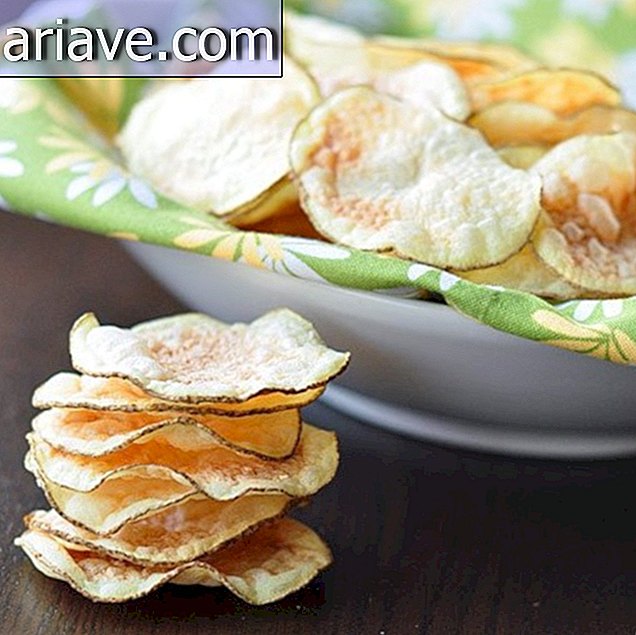 Palmirinha Moment - learn how to make chips in the microwave