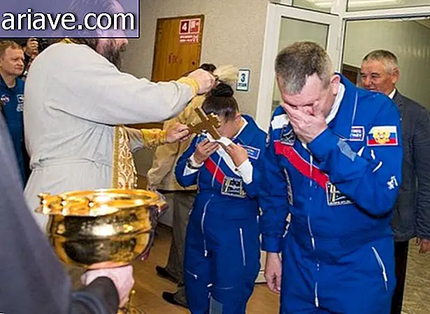 Alles zum Schutz: Astronauten durchlaufen vor dem Reisen ein bizarres Ritual