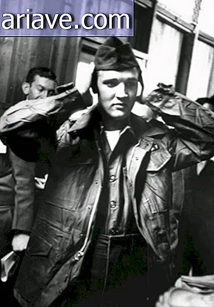 Sjekk ut et utvalg av sjeldne bilder av da Elvis Presley var soldat